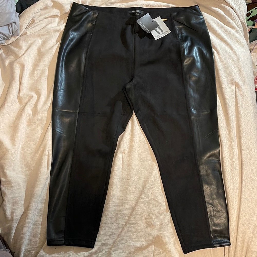 BNWT Marc New York Faux Leather/Faux suede Leggings
